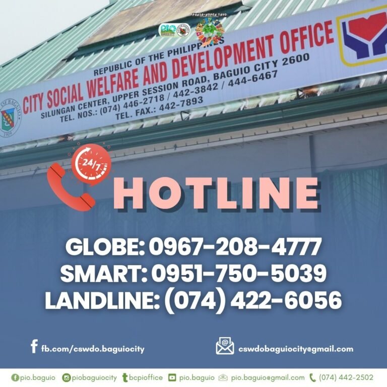 Baguio City Social Welfare and Development Office - CSWDO - Baguio ...